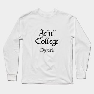 Oxford Jesus College Medieval University Long Sleeve T-Shirt